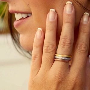 Savvy Cie Pave CZ Band Ring